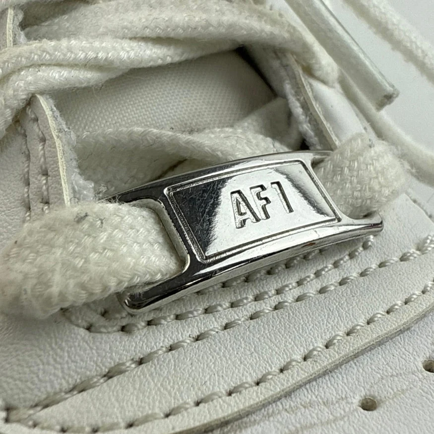 Nike Air Force 1 Low AN20 Kids White Black Sneakers Shoes Sz 3.5 Yrs Old (33.5) - Image 6