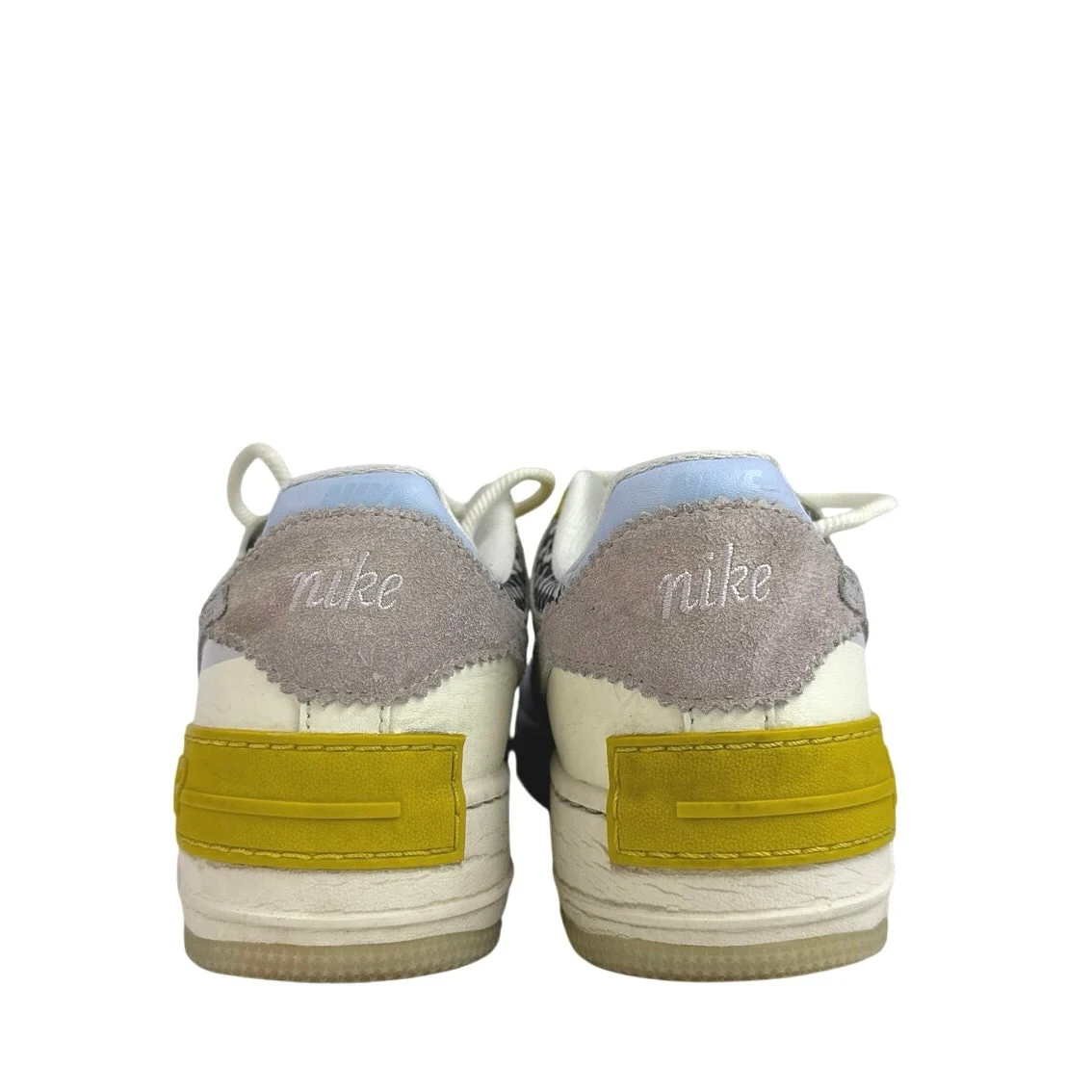 Nike Air Force 1 Shadow Colorblock Houndstooth Low Top Running Sneakers Shoes 1010 - Image 3