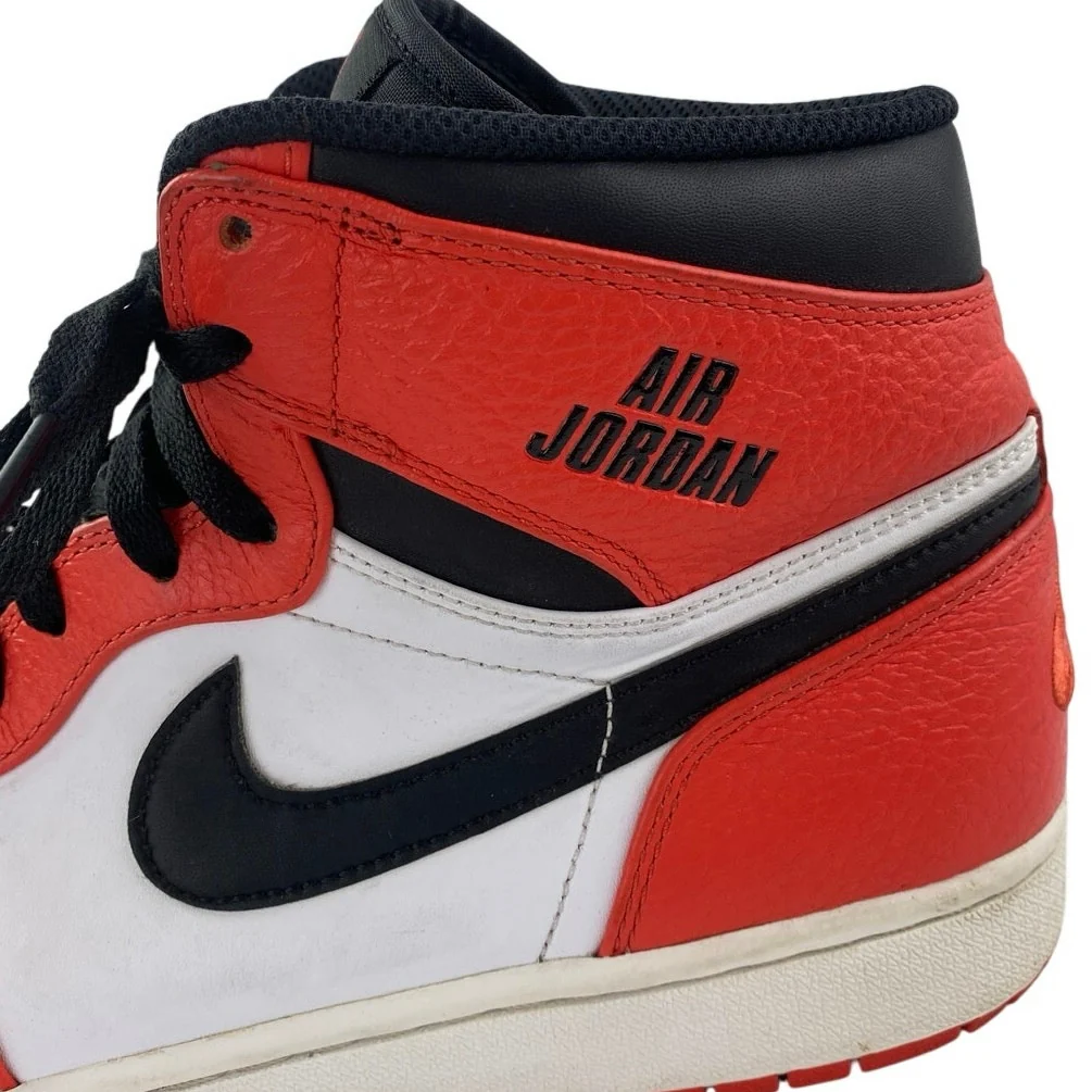 Nike Air Jordan 1 Retro High Rare Air Max Mens Orange High Top Sneakers Shoes 12 - Image 5