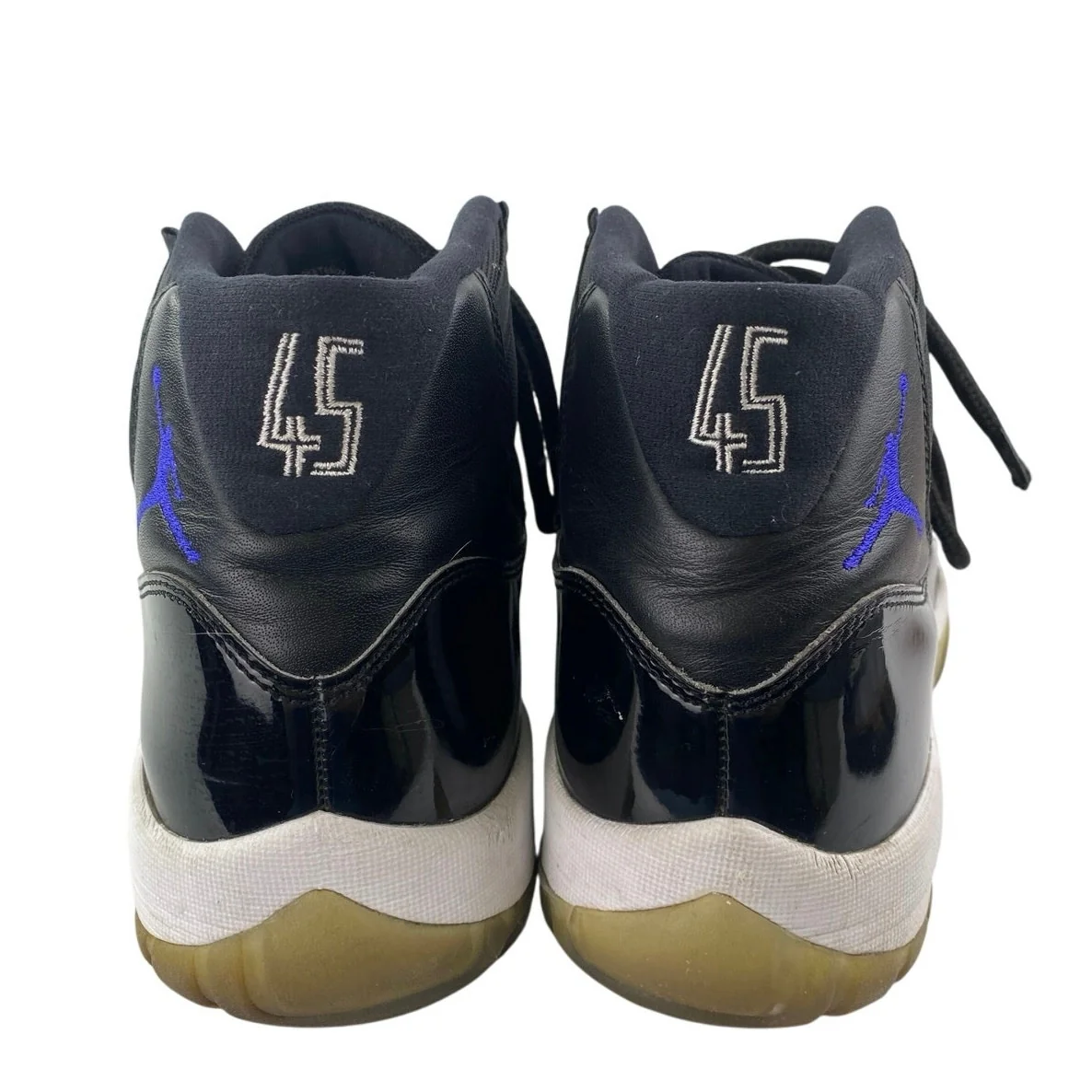 Nike Air Jordan 11 Retro Space Jam Men's Black Low Top Sneakers Shoes Size 11.5 - Image 3