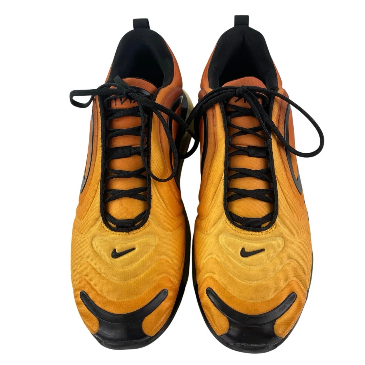 Nike Air Max 720 Sunset Men's Orange Lace Up Low Top Athletic Sneakers Shoes 12 - Image 2