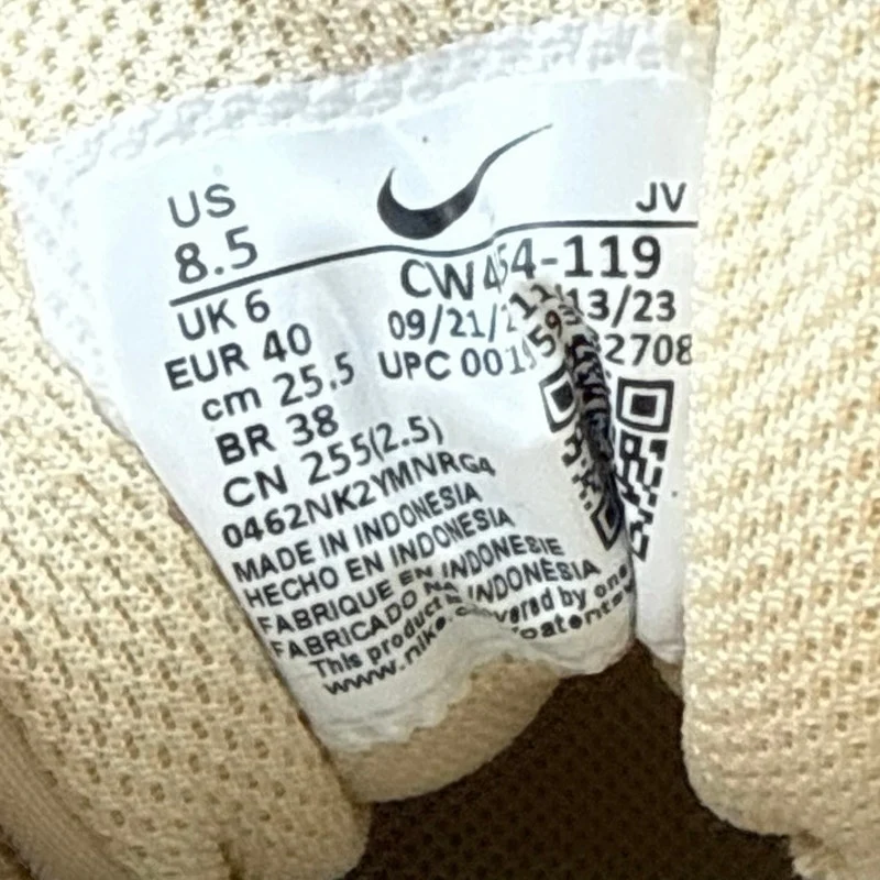 Nike Air Max SC Cream Brown Suede Laether Lace Up Low Top Sneakers Shoes Sz 8.5 - Image 6