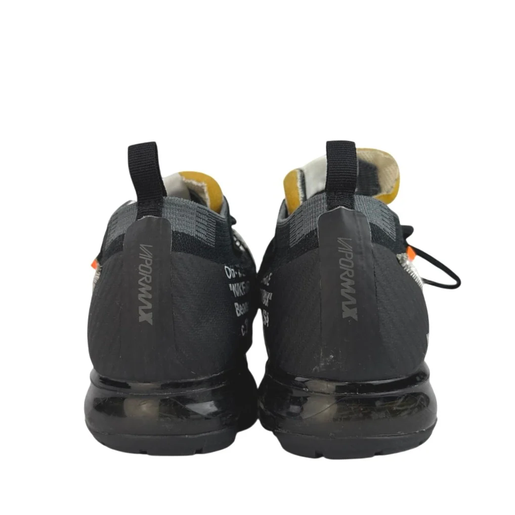 Nike Air VaporMax Flyknit Men's Black Lace Up Low Top Athletic Sneakers Shoes 11 - Image 3