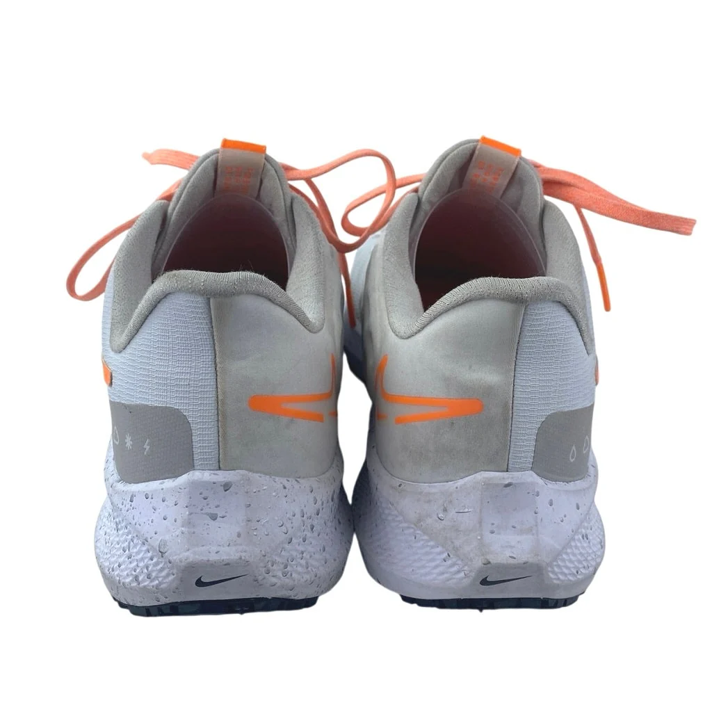 Nike Air Zoom Pegasus 39 Shield Womens White Orange Running Sneakers Shoes Sz 9 - Image 3