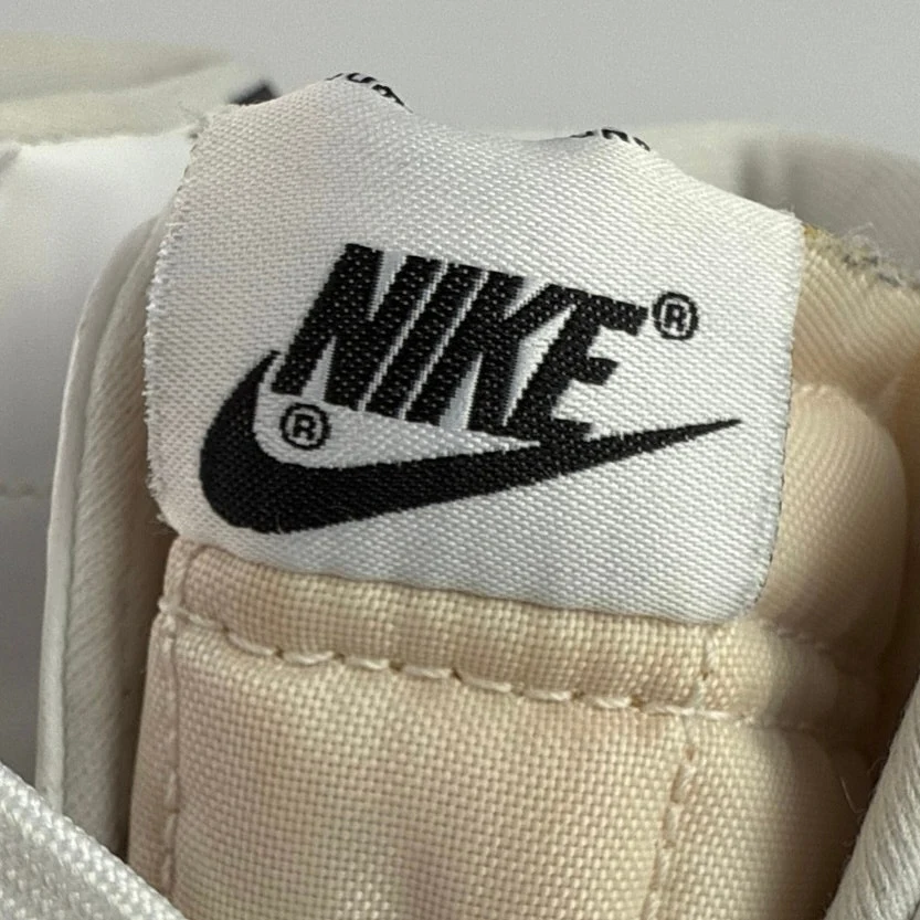 Nike Blazer Mid 77 Women's White Black High Top Lace Up Leather Sneakers Sz 9.5 - Image 5