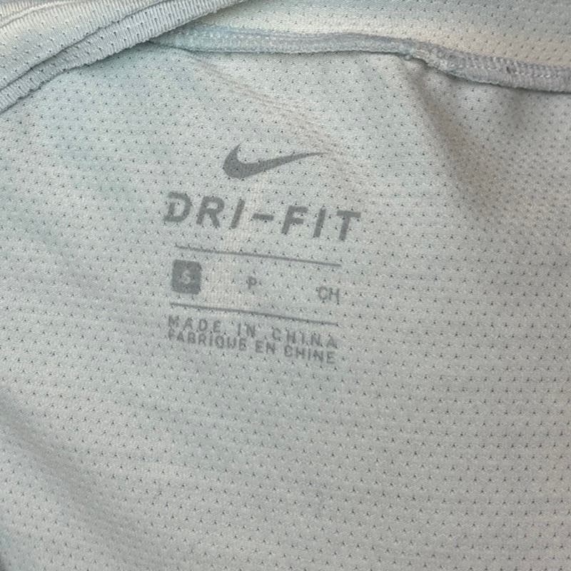 Nike Dri Fit Women's Blue Breathable Crew Neck Short Sleeve Basic T Shirt Size S - Image 7
