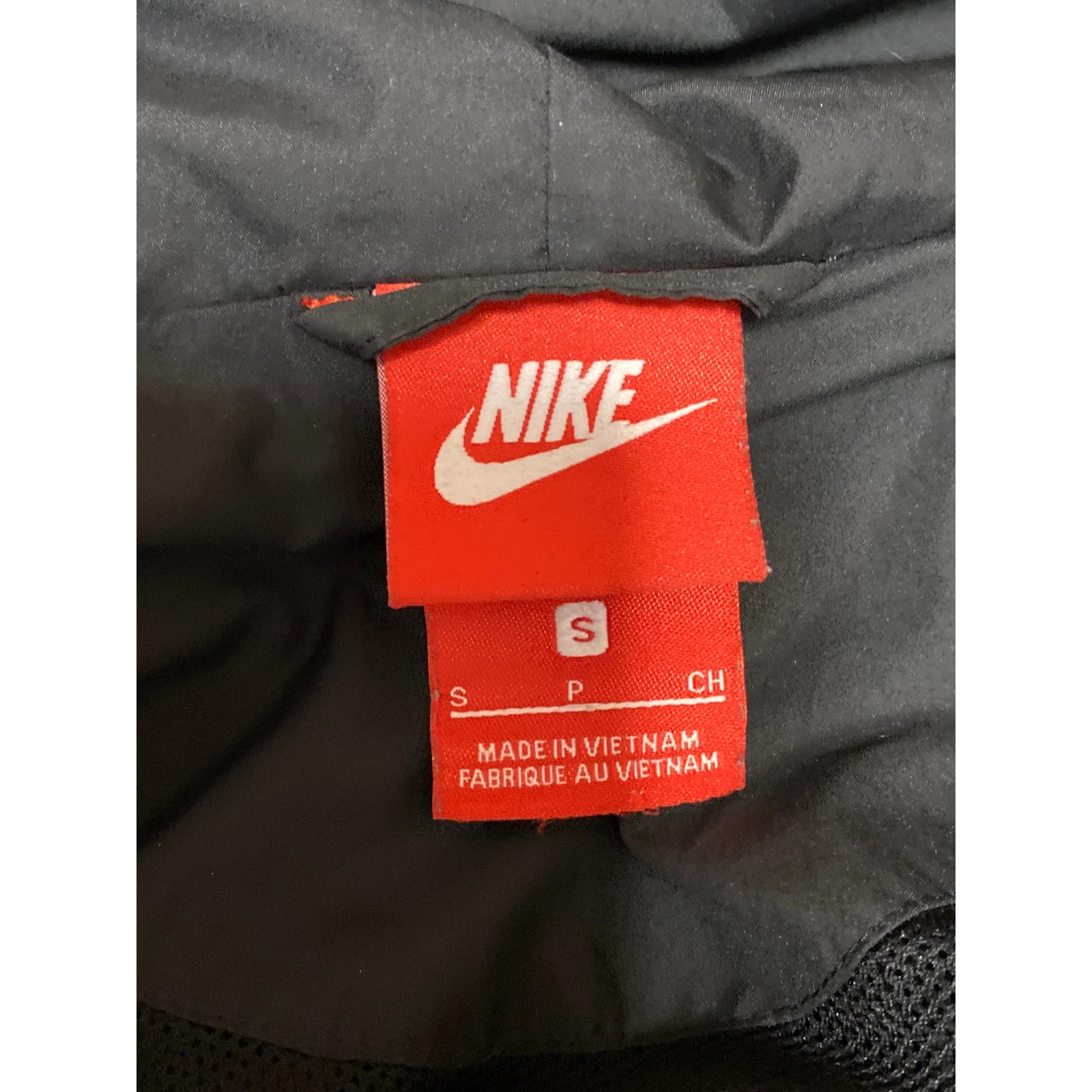 Nike Sportswear Windrunner Black Athletic Activewear Hooded Sweatshirt Jacket S - Image 5