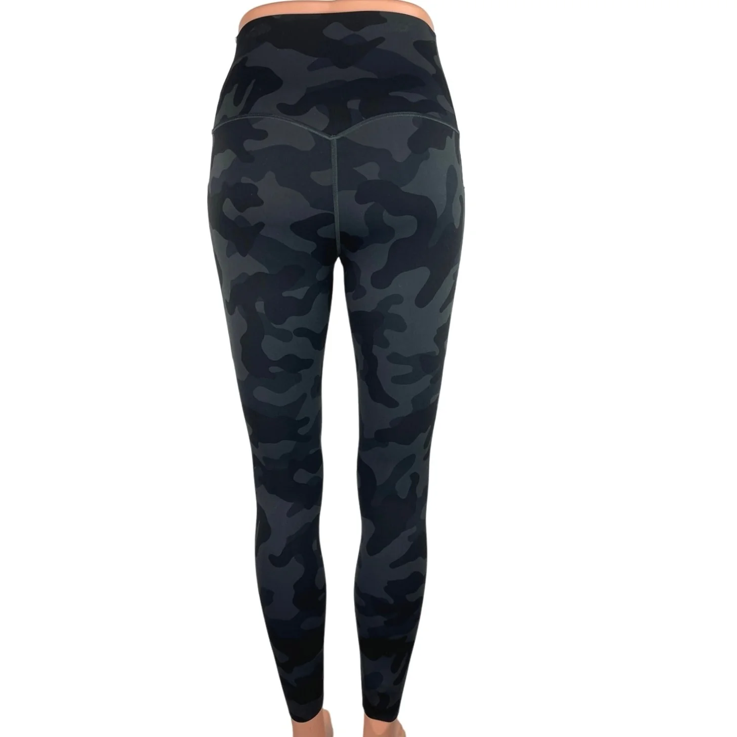 Nike Universe Black Gray Camo High Rise Pull On Yoga Athletic Leggings Size XS - Image 3