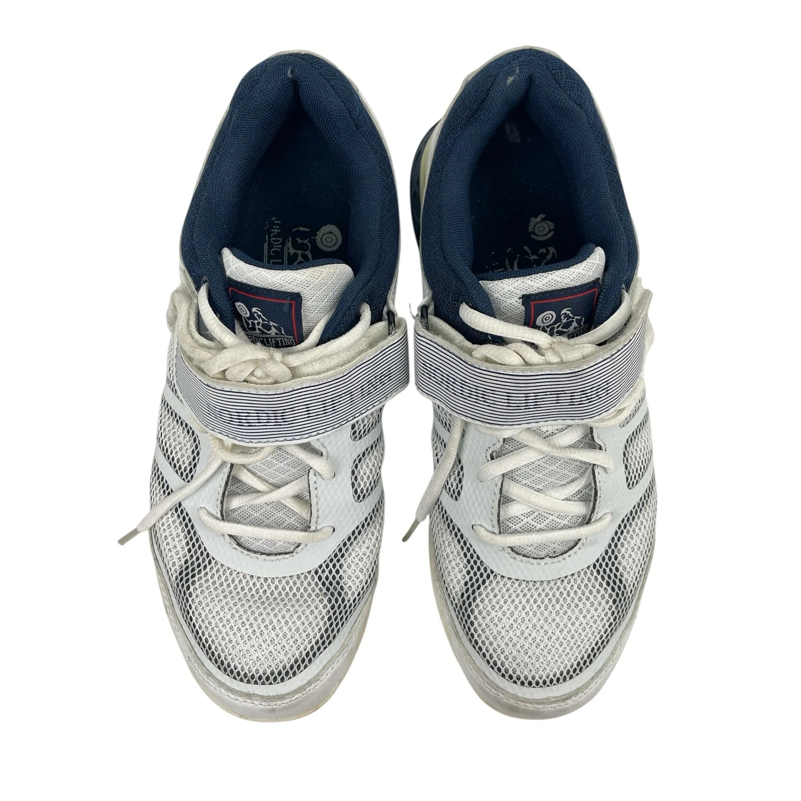 Nordic Lifting White Mesh Low Top Lace Up Round Toe Athletic Sneakers Shoes Sz 8 - Image 2