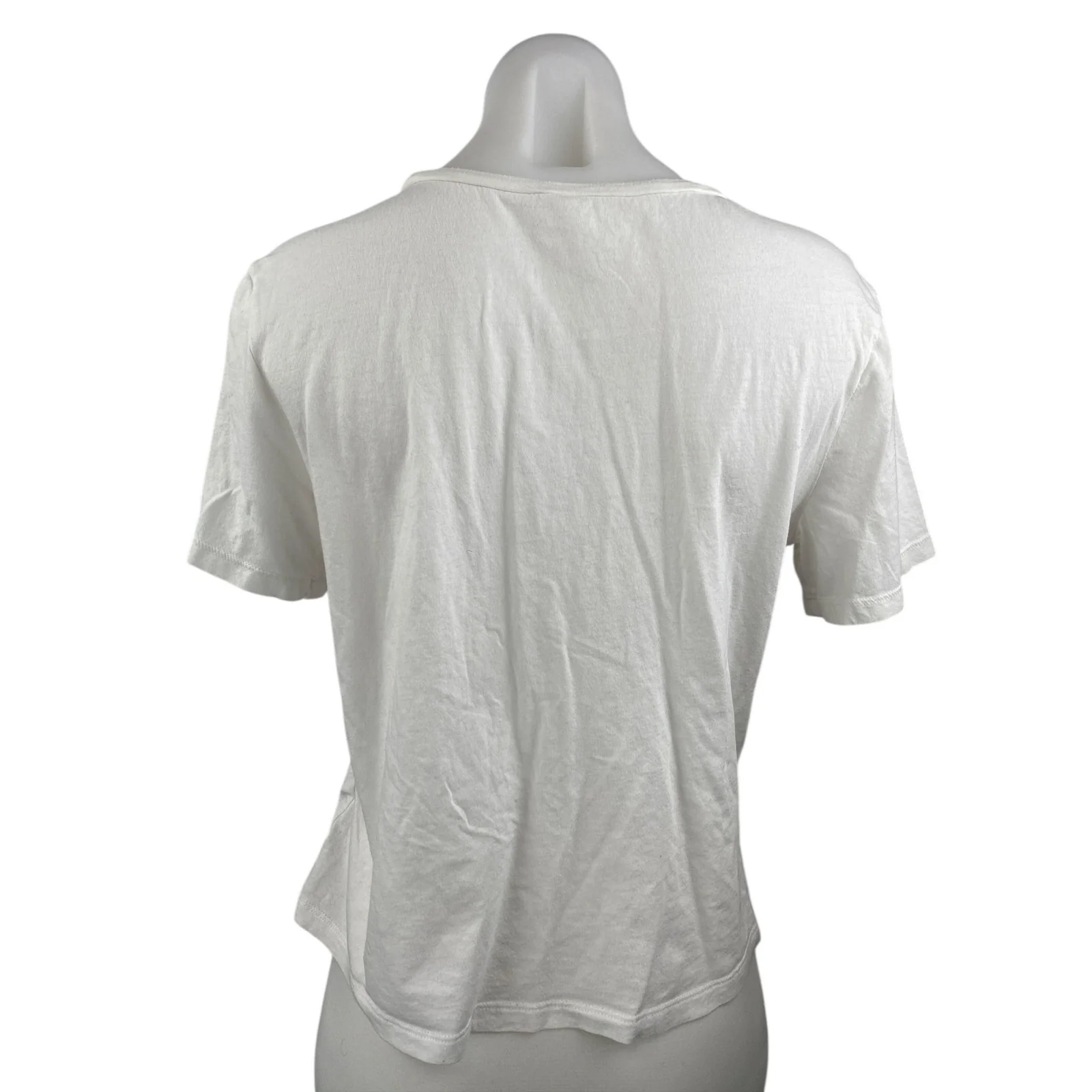 Nordstrom BP. Women's White Floral Embroidered Short Sleeve T Shirt Tee Top Sz M - Image 2