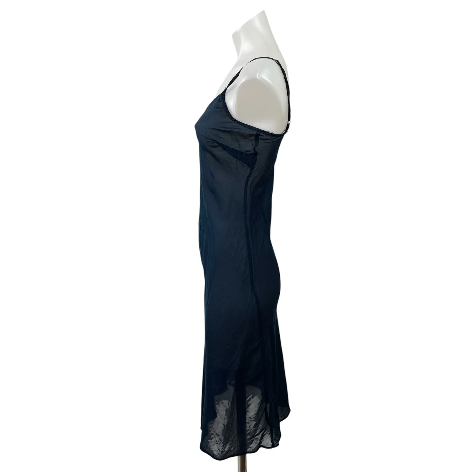 Of Two Mind Women's Navy Blue Sleeveless Scoop Neck Cami Tank Mini Dress XS - Image 2