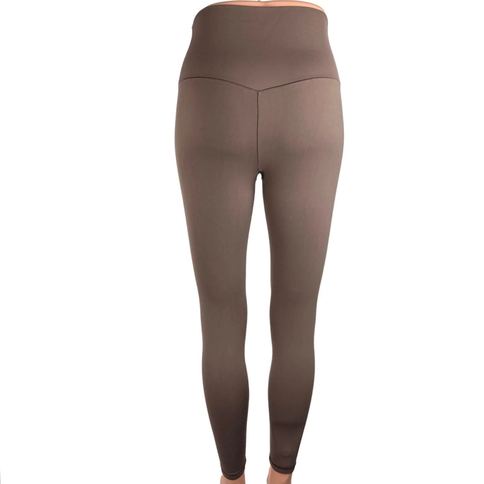 Offline by Aerie Women's Brown High Rise Stretchable Activewear Leggings Size S - Image 3