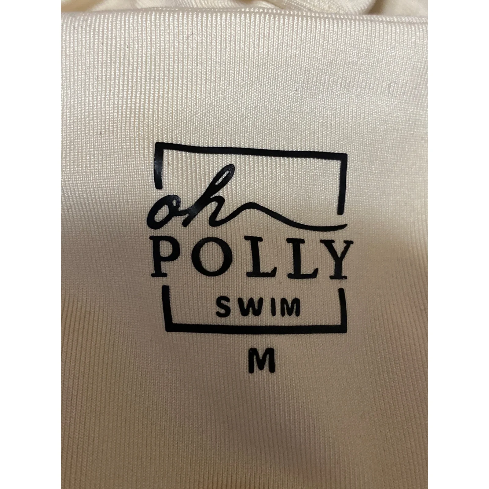 Oh Polly Beige Strappy Thong Tank Bralette Two Piece Bikini Set Swimwear Size M - Image 3