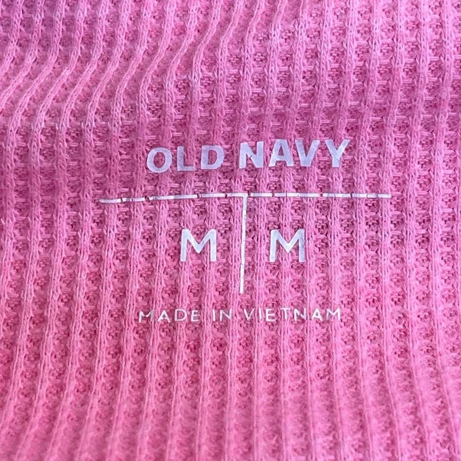 Old Navy Pink Llama Graphic Long Sleeve Sweatshirt Sweater Tee T-Shirt Top Sz M - Image 4