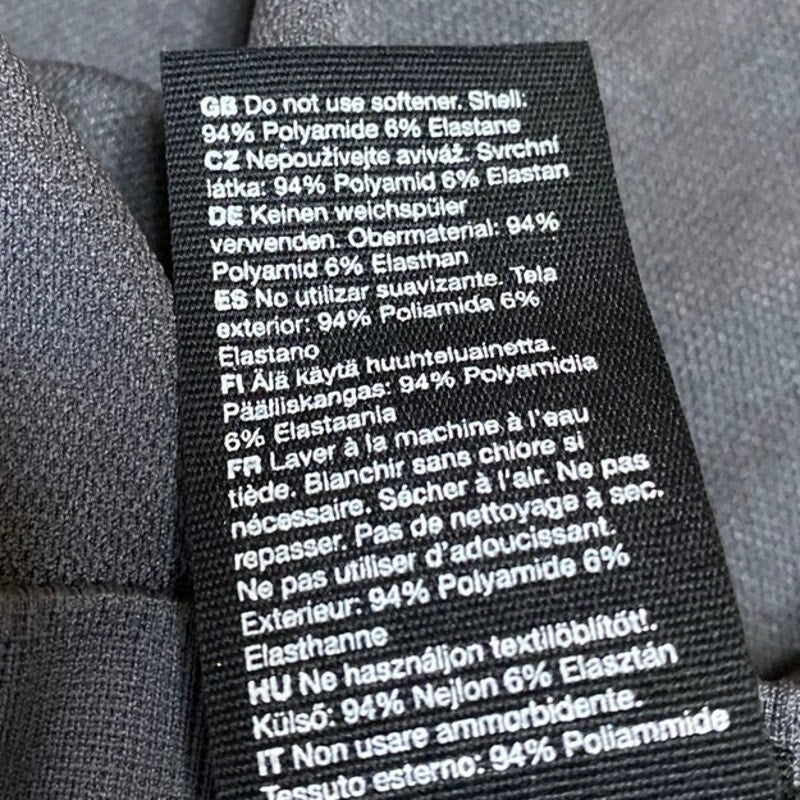 & Other Stories Black Mid Rise Skinny Activewear Workout Yoga Leggings Pants XS - Image 5