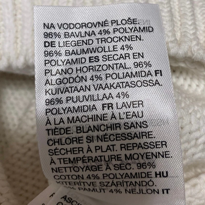 & Other Stories Women's Cream White Sleeveless Knit Crop Sweater Vest Tank Top M - Image 4