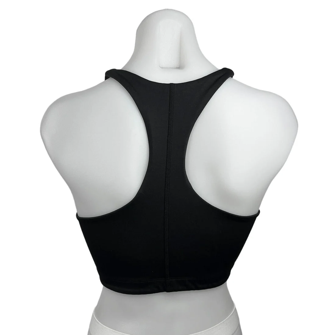 Outdoor Voices Black High Neck Racerback Pullover Athletic Sports Bra Top Size S - Image 2