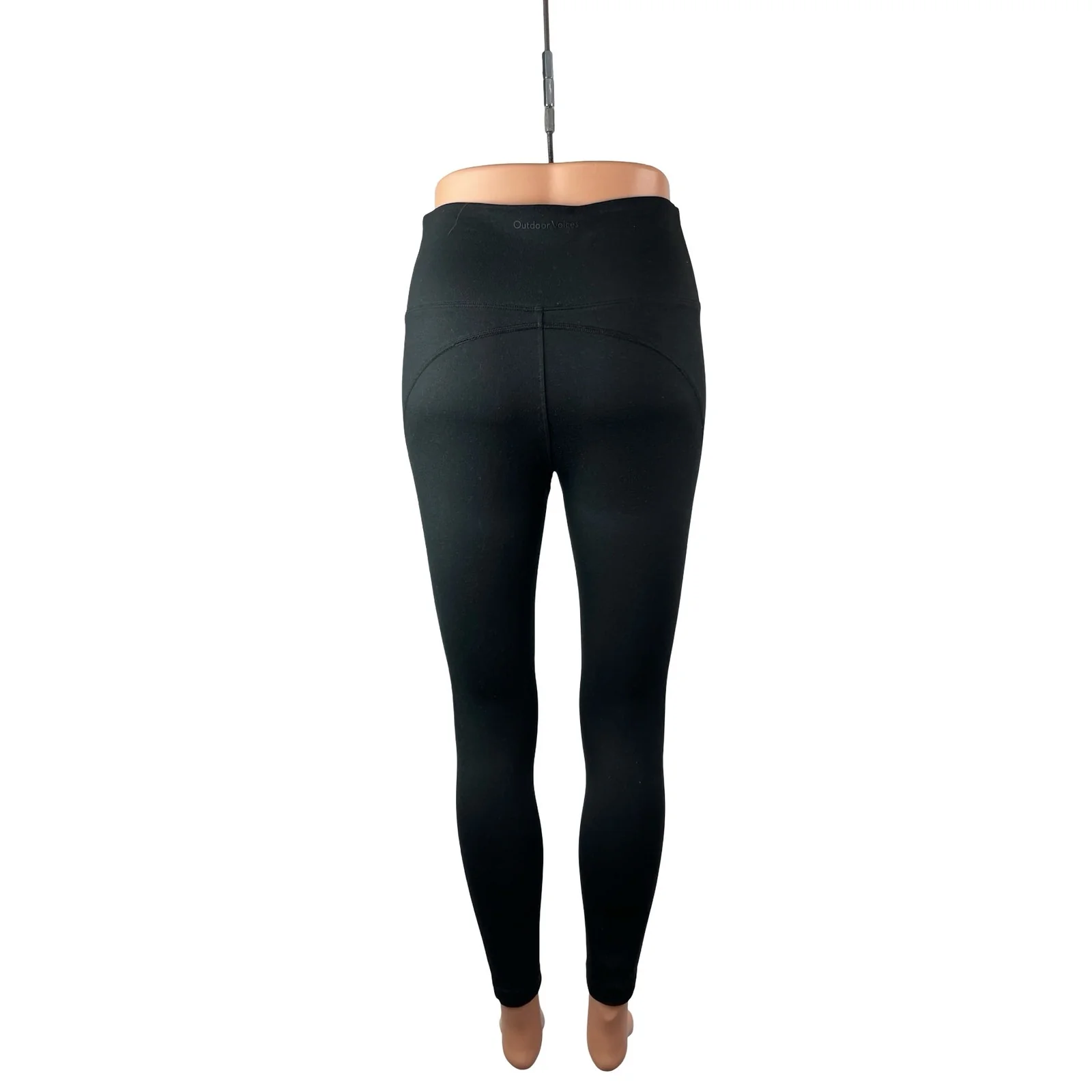 Outdoor Voices Black High Rise Skinny Yoga Athletic Activewear Leggings Pants M - Image 4
