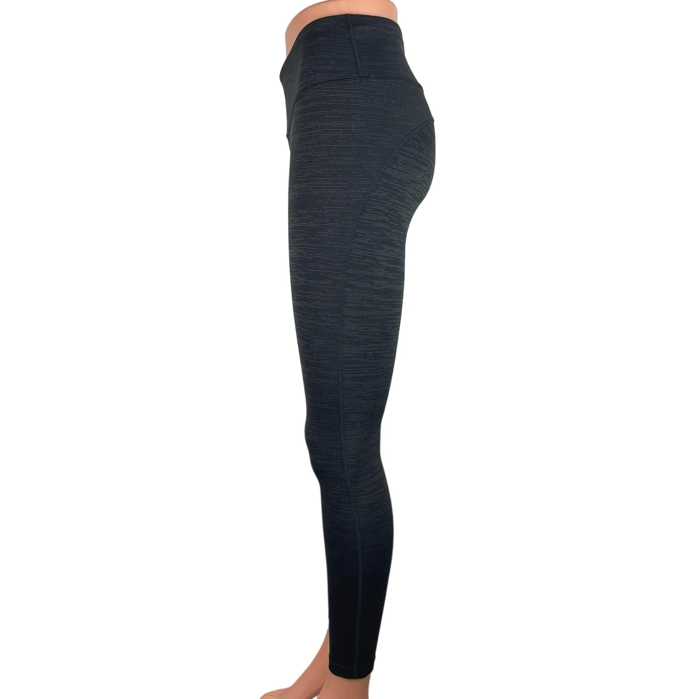 Outdoor Voices Black Mid Rise Pull On Yoga Cropped Athletic Leggings Size XS - Image 2