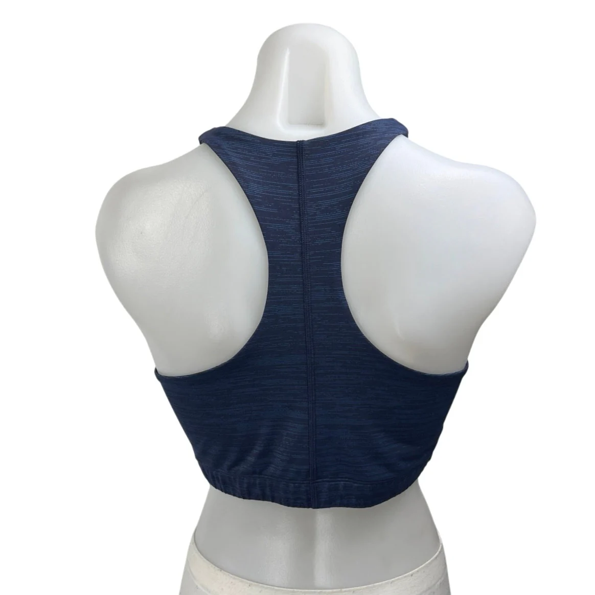 Outdoor Voices Blue Sleeveless Racerback Yoga Workout Athletic Tank Crop Top M - Image 2