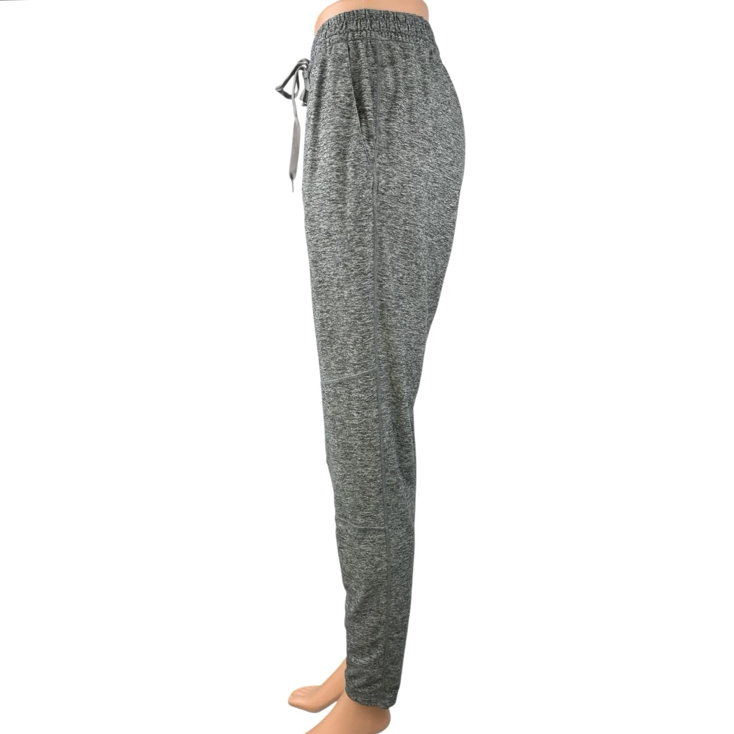 Outdoor Voices CloudKnit Heather Grey Pull On Workout Gym Jogger Sweat Pants S - Image 2