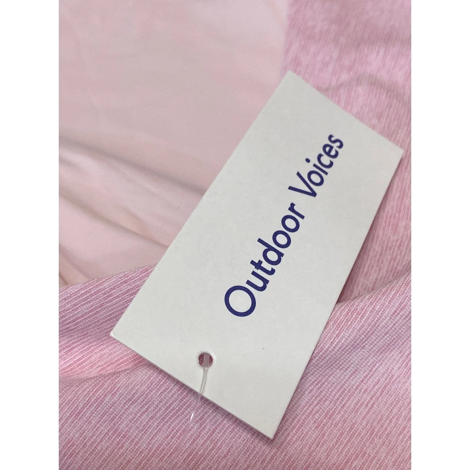Outdoor Voices Court Pink Cut Out Yoga Athletic Activewear Mini Skort Dress XS - Image 5