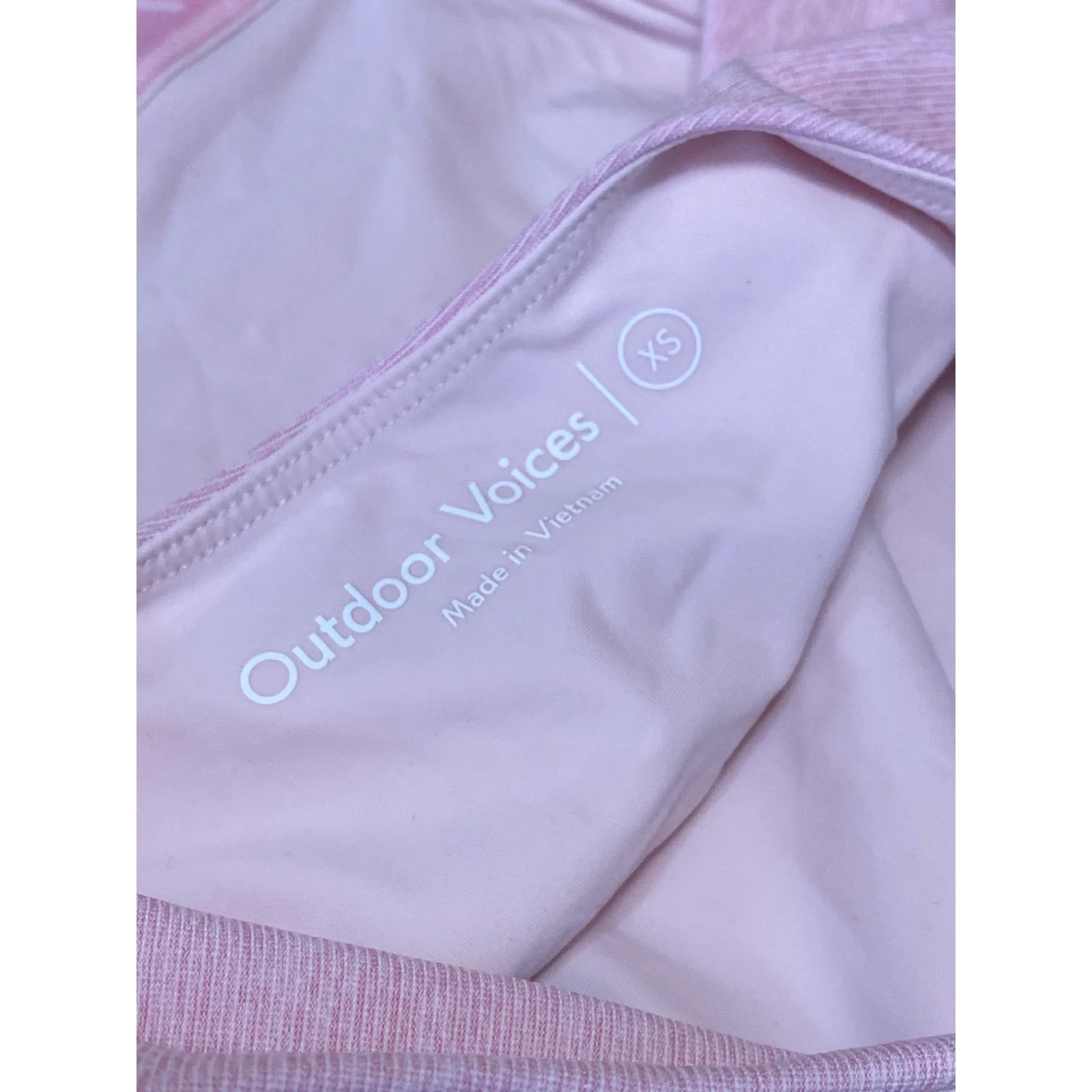 Outdoor Voices Court Pink Cut Out Yoga Athletic Activewear Mini Skort Dress XS - Image 6
