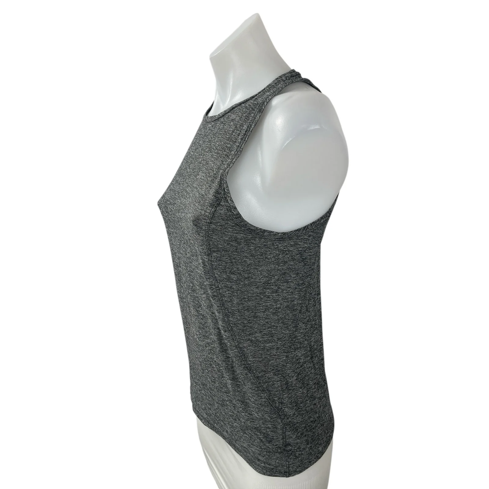 Outdoor Voices Gray High Neck Sleeveless  Yoga Activewear Athletic Tank Top XS - Image 2