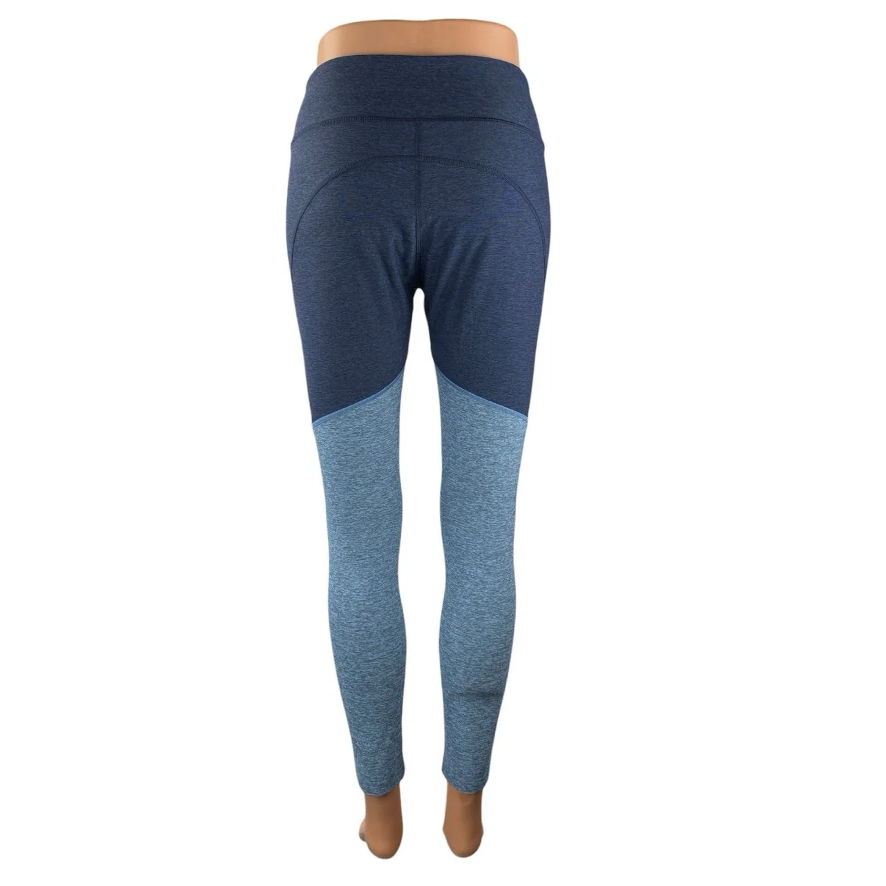 Outdoor Voices Multicolor Colorblock High Waist Skiinny Tight Leggings Pants M - Image 3