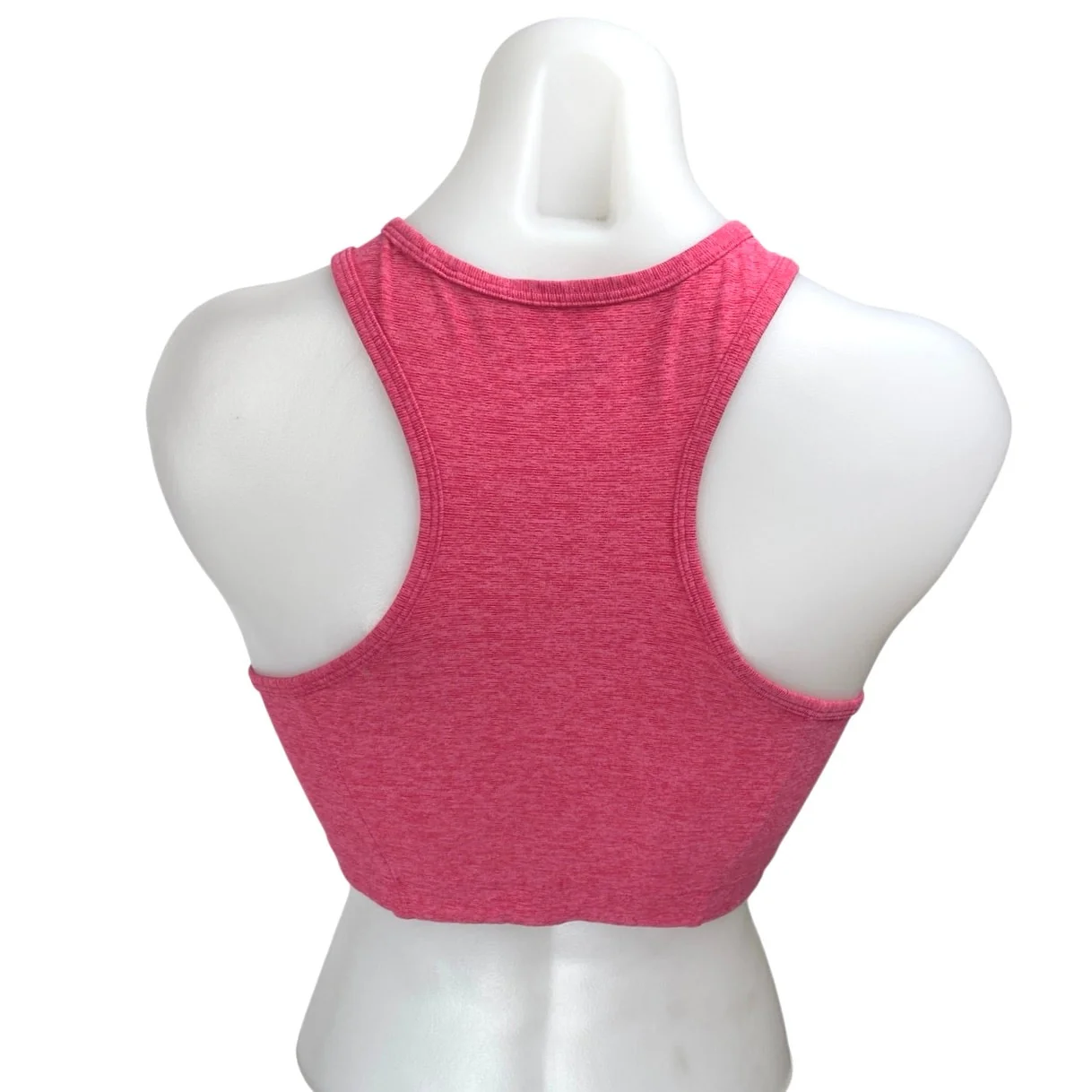 Outdoor Voices Pink Sleeveless Racerback Yoga Athletic Sports Bra Crop Top M - Image 2