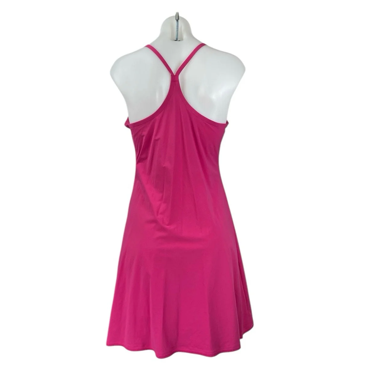 Outdoor Voices Pink Sleeveless Scoop Neck Tennis Gold Athletic Mini Dress Size M - Image 3