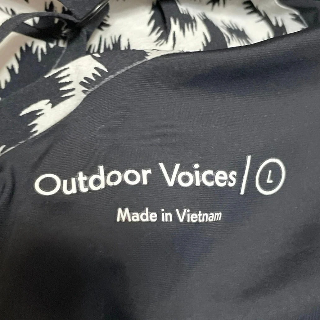 Outdoor Voices The Exercise Black White Built in Short Tennis Golf Dress Size L - Image 6
