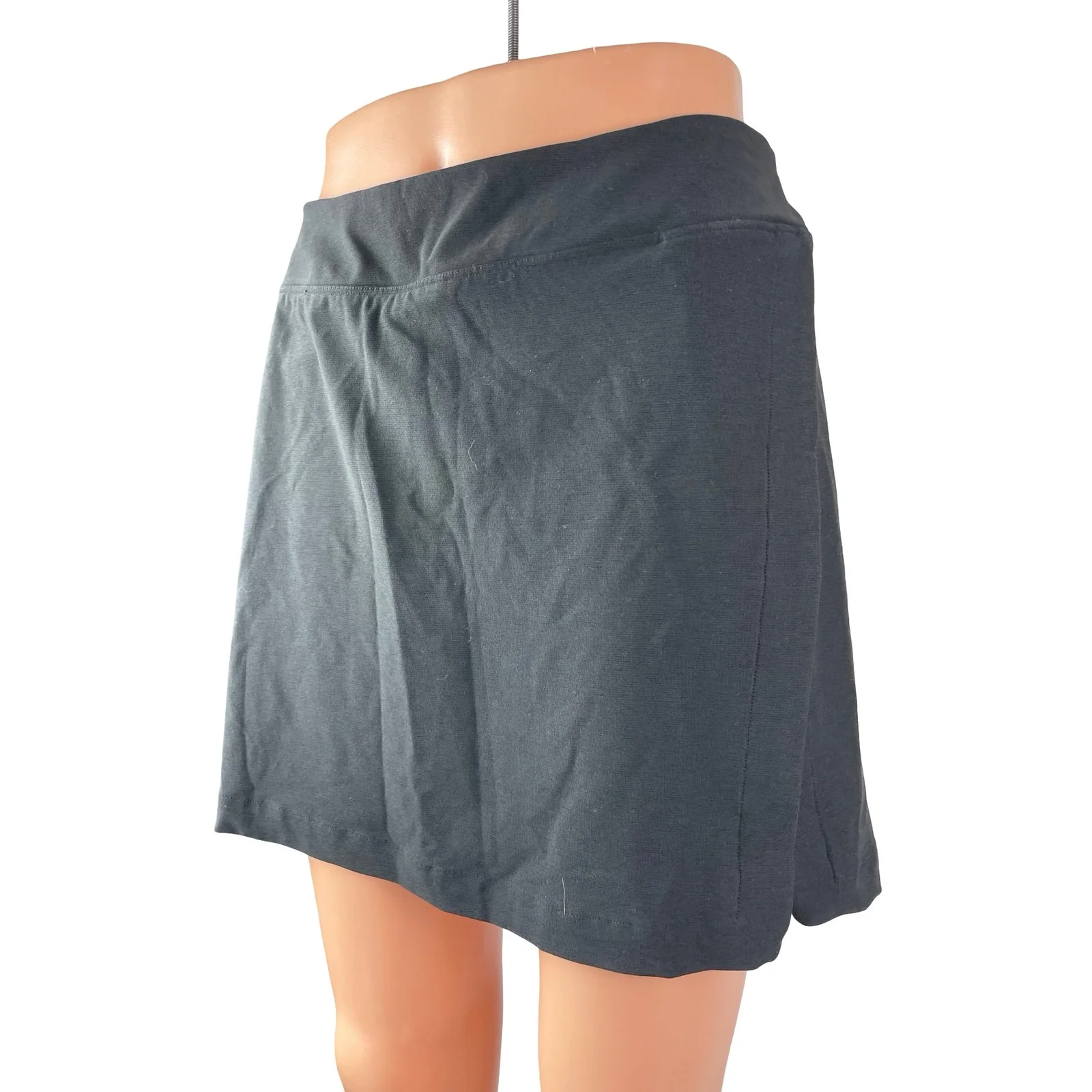 Outdoor Voices Women's Black Tennis Golf Workout Athletic Skirt Skort Size M - Image 2