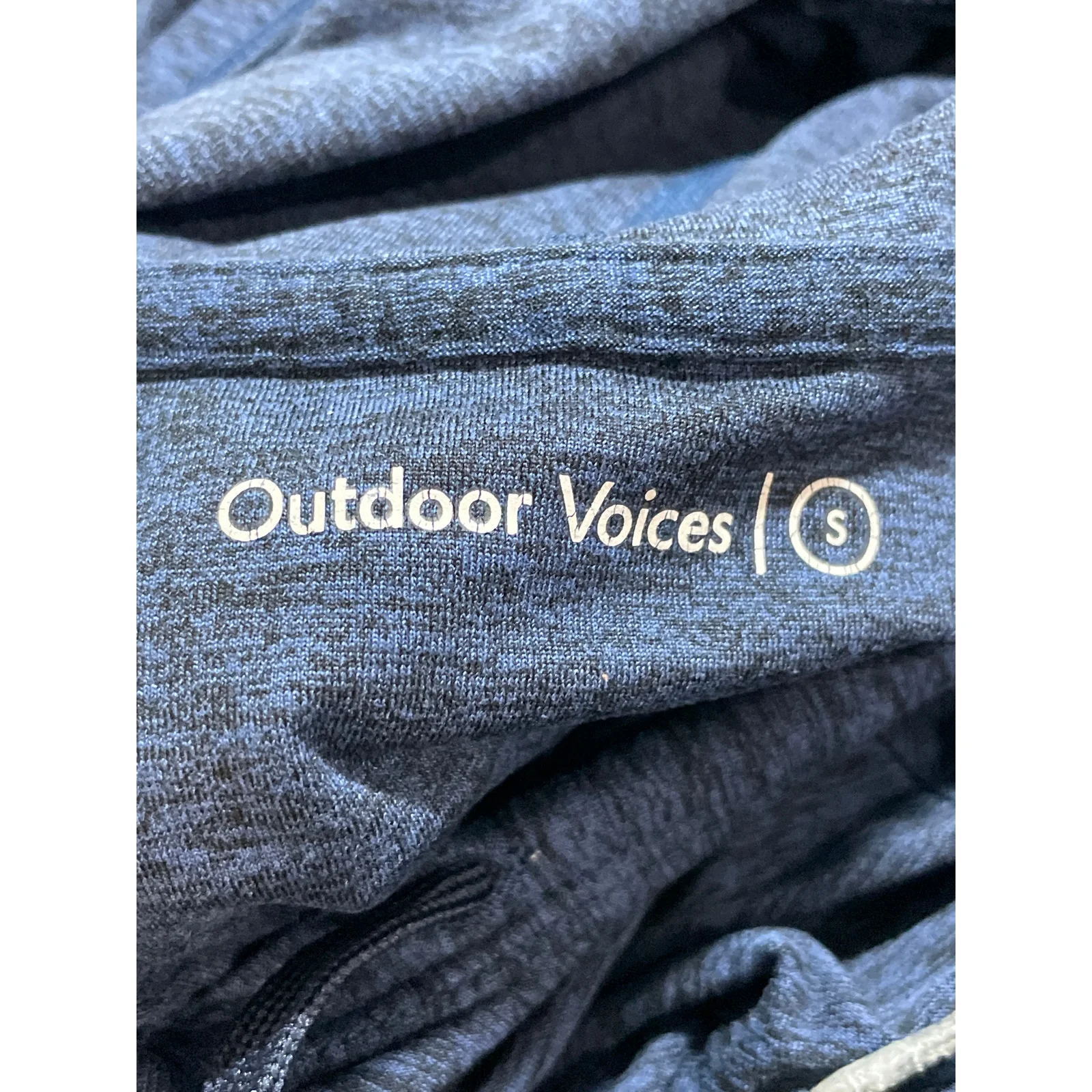 Outdoor Voices Women's Blue Hoodie Top Sweat Pants Athletic 2 Piece Set Size S - Image 6