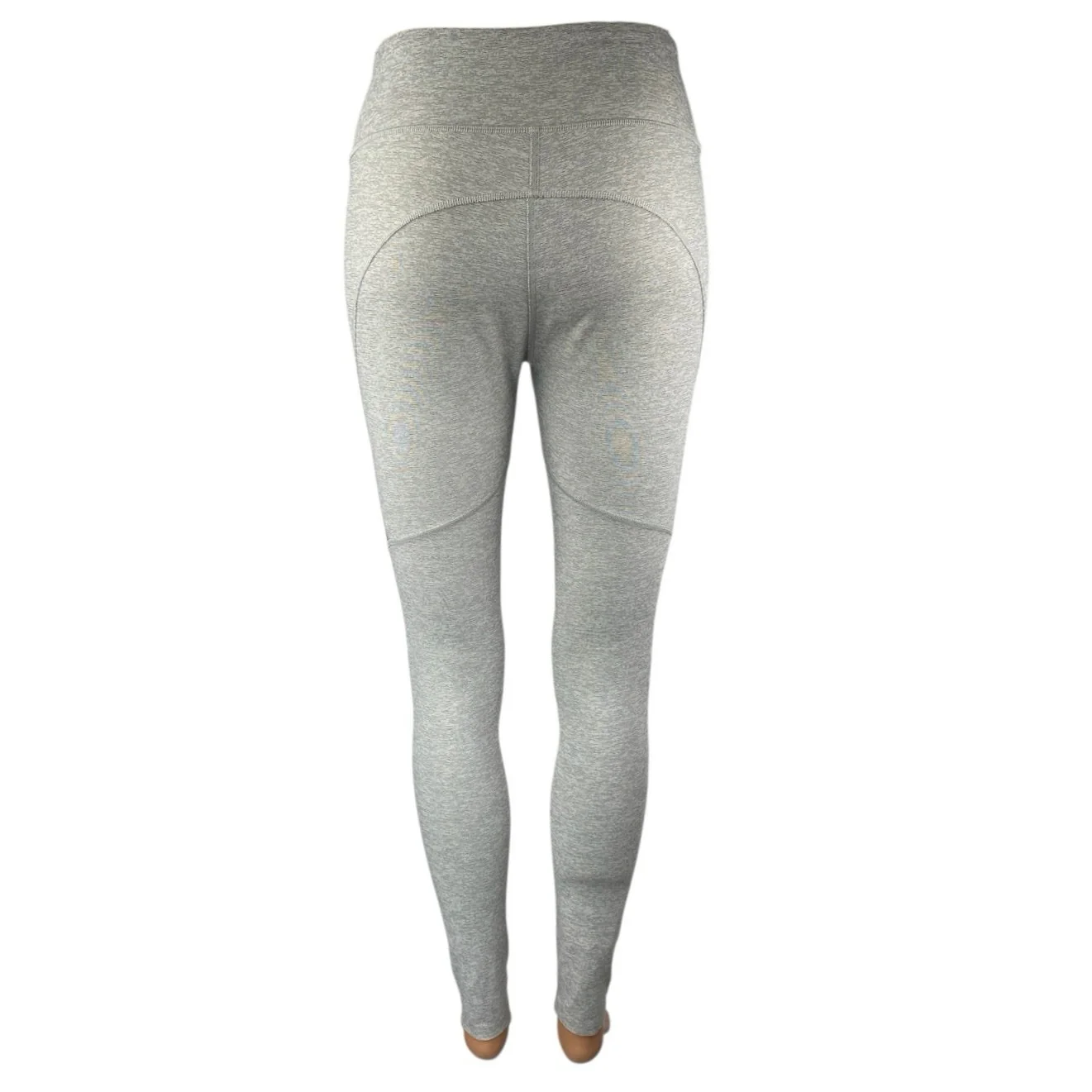 Outdoor Voices Women's Gray Colorblock Yoga Workout Athletic Leggings Pants S - Image 3