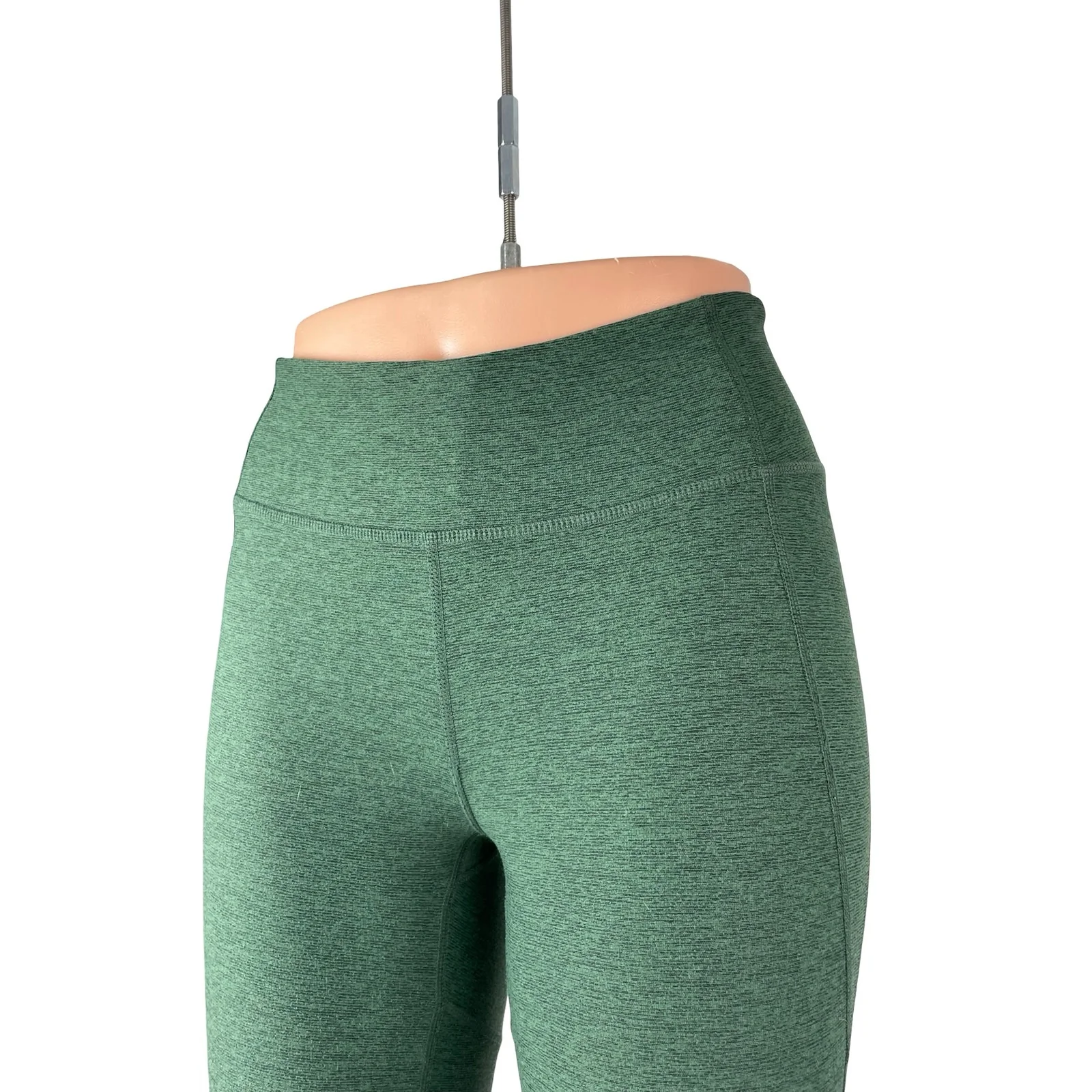 Outdoor Voices Womens Green Tri Tone Colorblock Athletic Leggings Pants Size S/M - Image 4