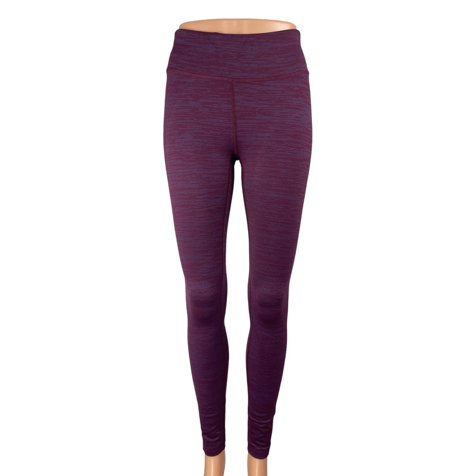 Outdoor Voices Women's Purple Mid Rise Skinny Activewear Yoga Leggings Pants S