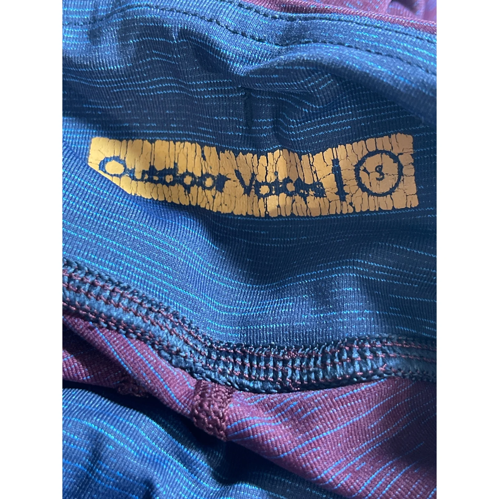 Outdoor Voices Women's Purple Mid Rise Skinny Activewear Yoga Leggings Pants S - Image 3