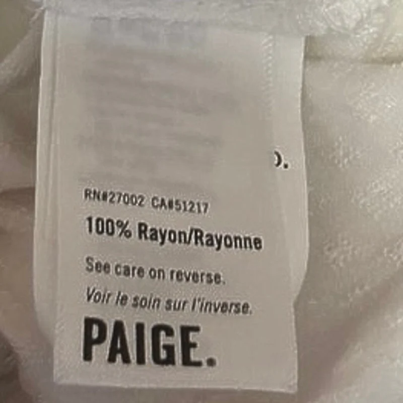 Paige Laureth White Sleeveless Cami Camisole Peplum Crop Blouse Tank Top Size S - Image 4
