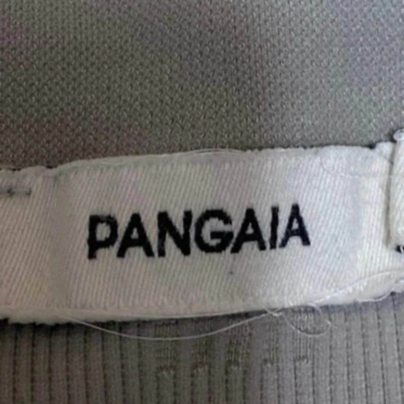 Pangaia Women's Cream Beige Sleeveless Yoga Athletic Sports Bra Crop Top Size XL - Image 4