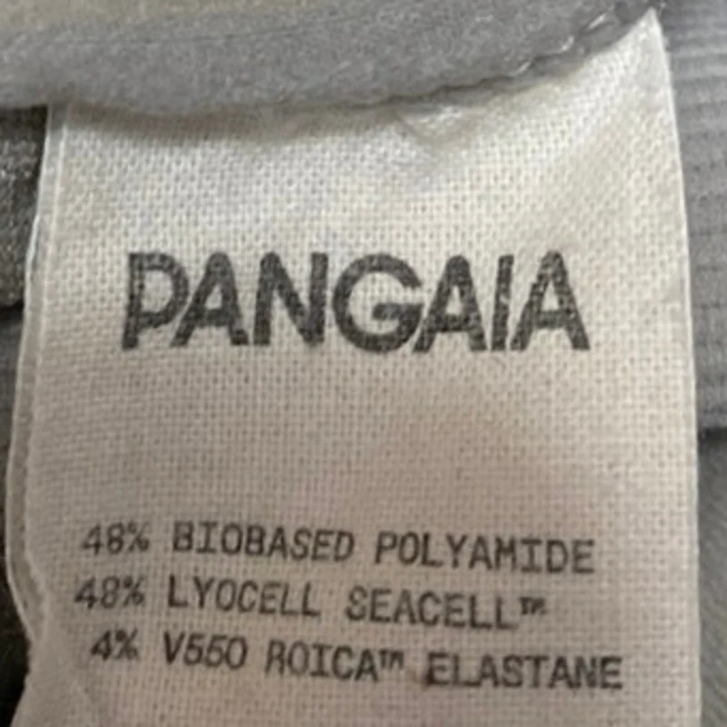 Pangaia Women's Cream Beige Sleeveless Yoga Athletic Sports Bra Crop Top Size XL - Image 5