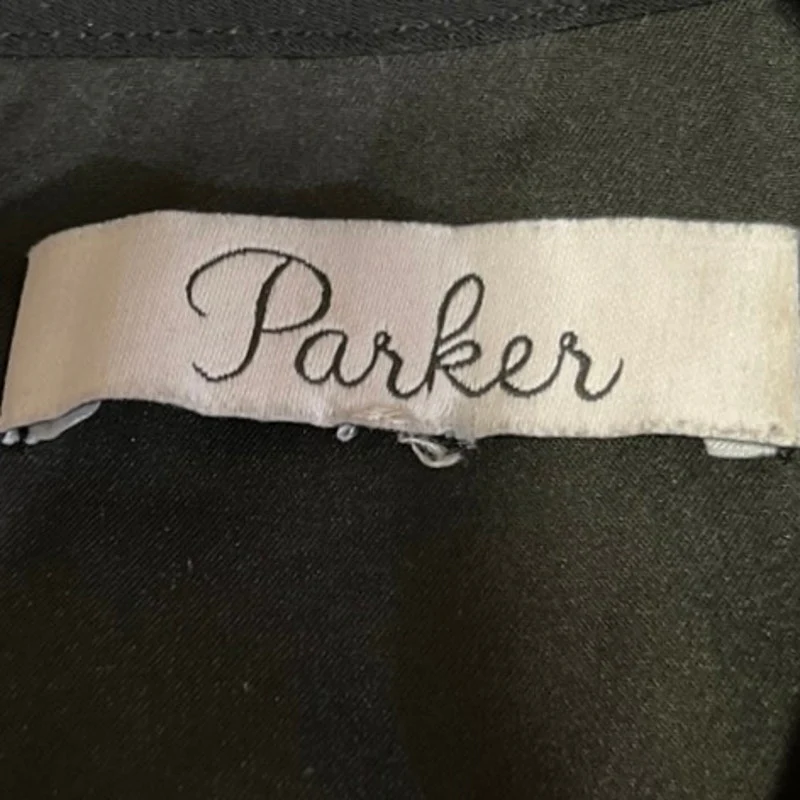 Parker Black Lace Up Tie Sleeveless Cutout Open Back Mini Shift Dress Size S - Image 4