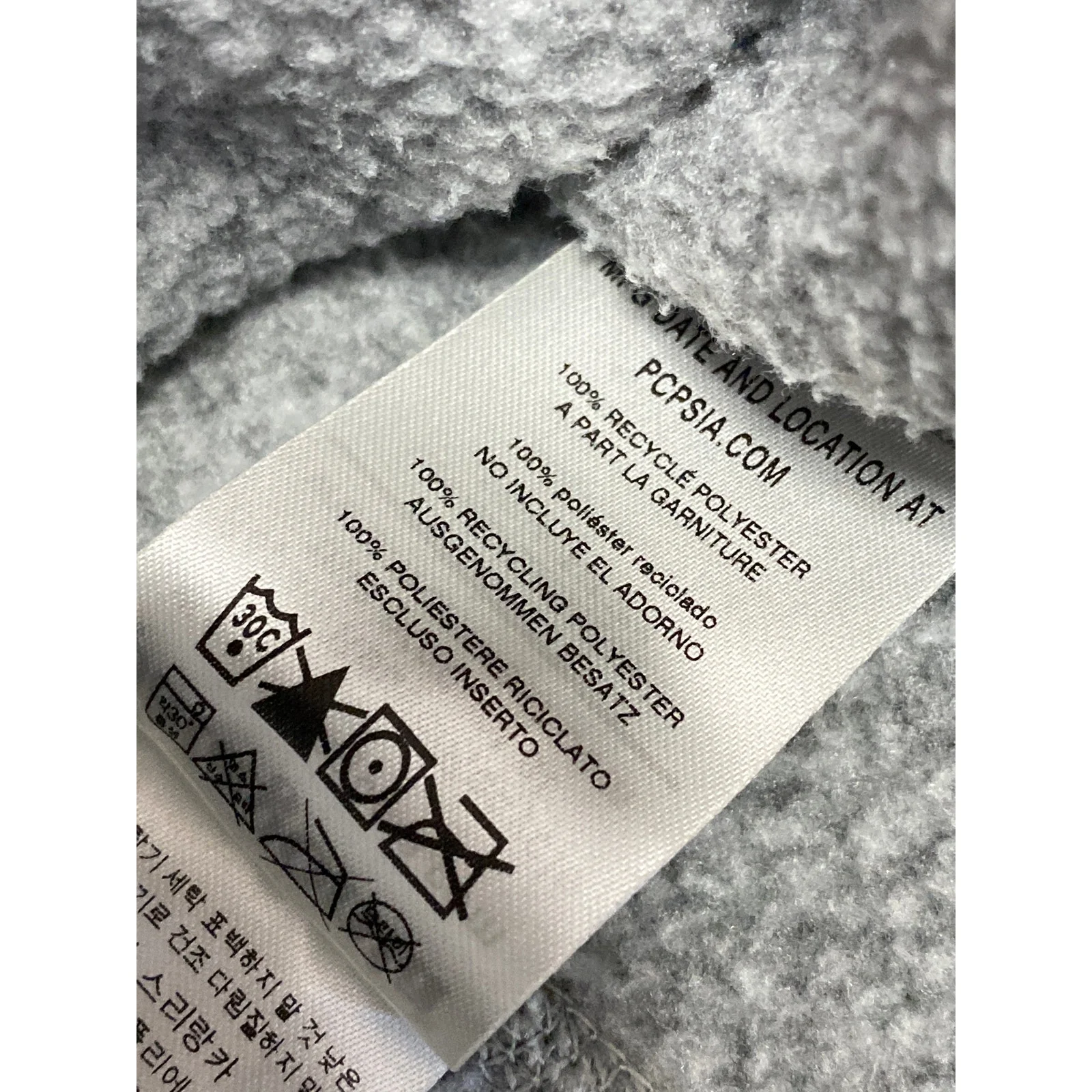 Patagonia Better Gray Fleece Half Zip Long Sleeve Sweatshirt Sweater Top Size L - Image 4
