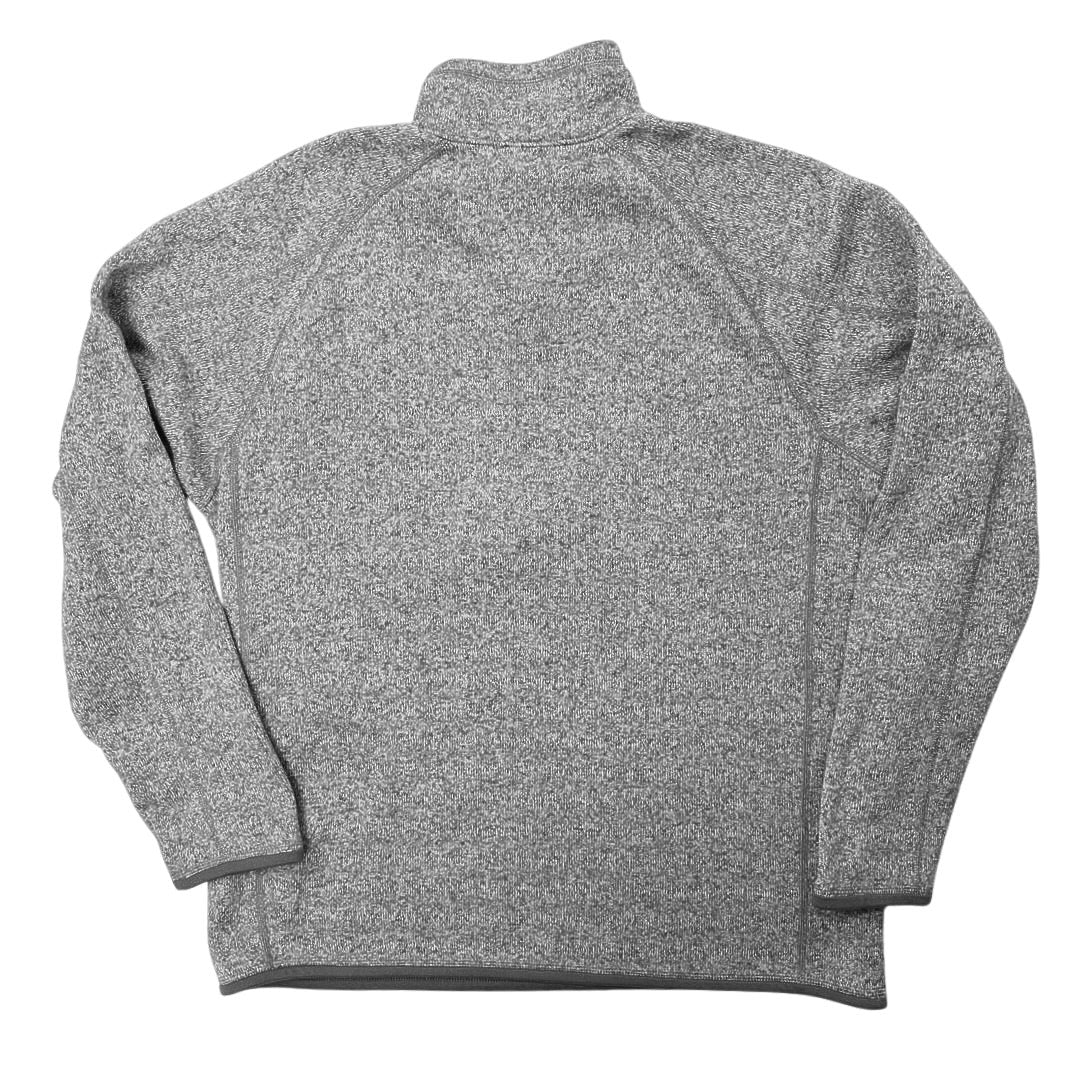 Patagonia Better Sweater Men's Gray Zip Fleece Long Sleeve Pullover Jacket Sz L - Image 2