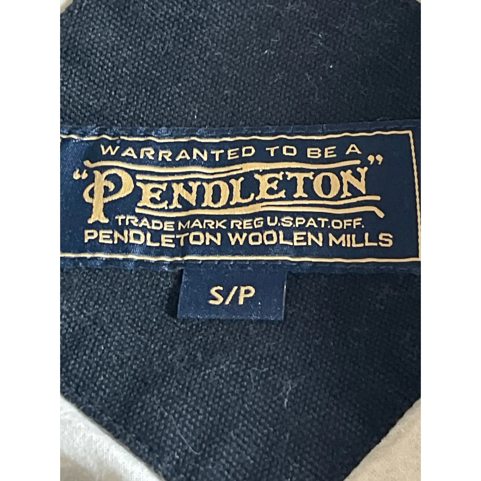 Pendleton Cream Sherpa Fleece Geometric Zip Up Long Sleeve Sweater Coat Jacket S - Image 3