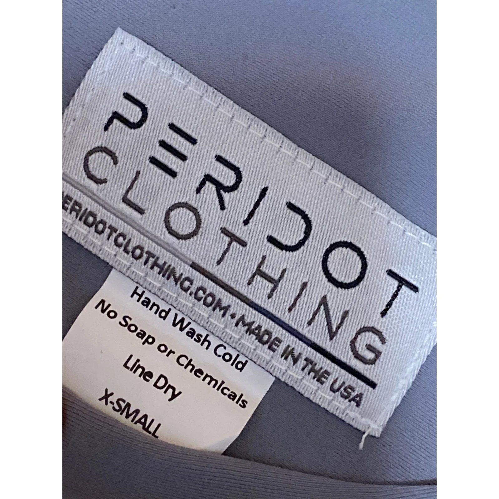 Peridot Clothing Women's Gray High Waisted Activewear Running Biker Shorts Sz XS - Image 4