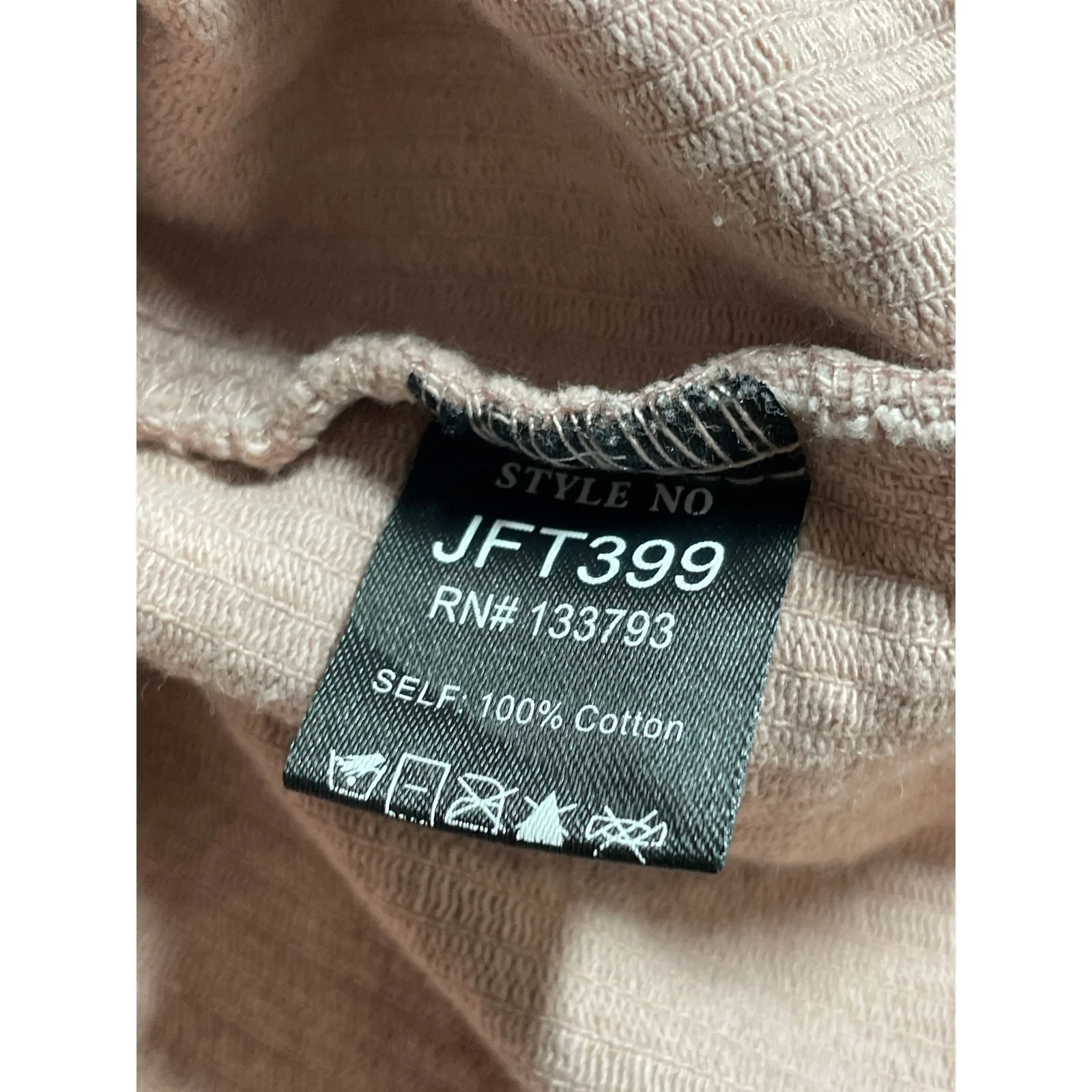 POL Women's Pink Corduroy Long Sleeve Cropped Pocket Button Down Jacket Size M - Image 6