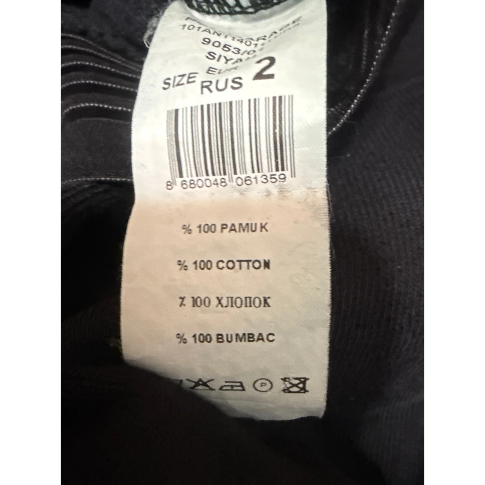 Polo Garage Long Sleeve Crew Neck Crop Yoga Athletic Activewear Sweatshirt Top 2 - Image 5