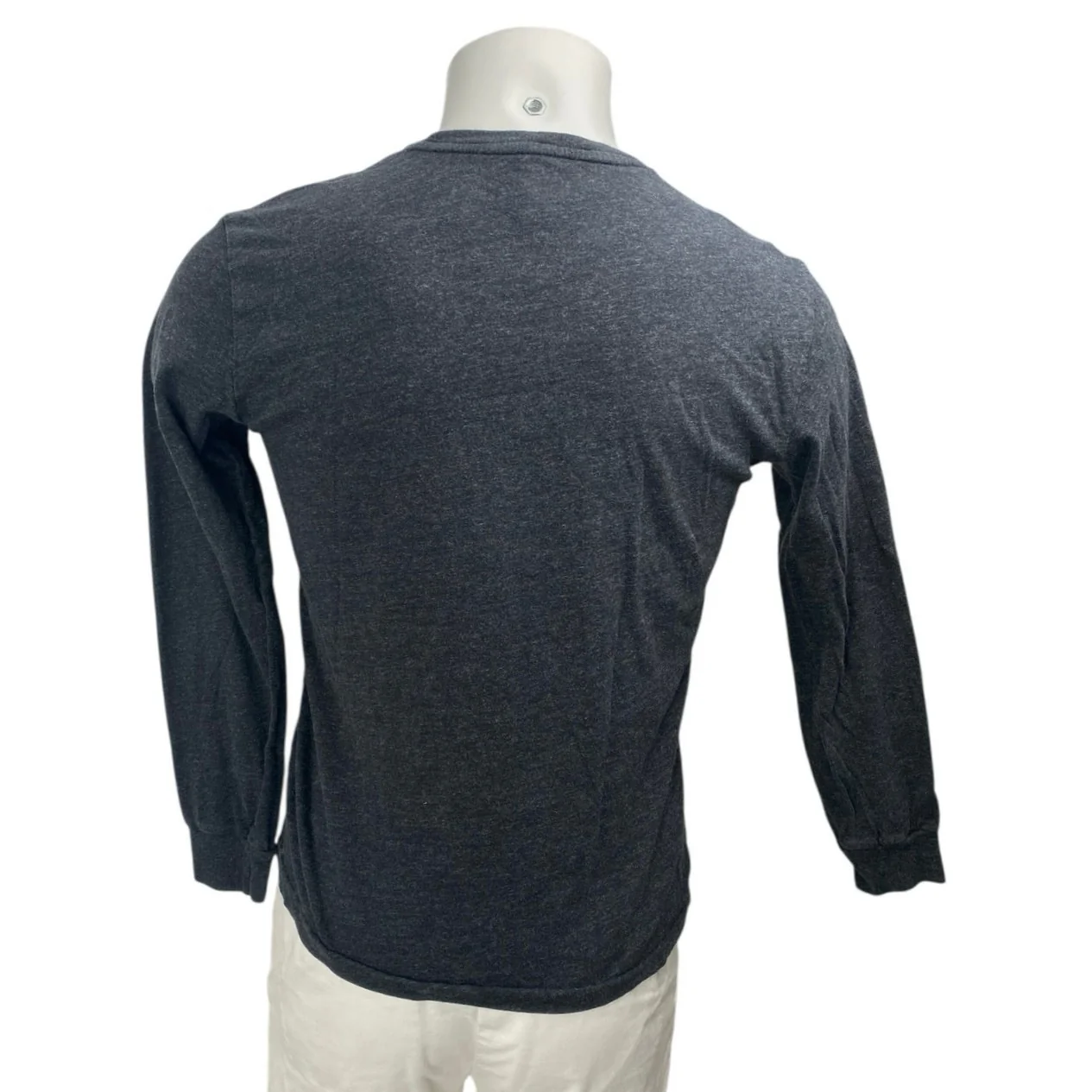 Polo Ralph Lauren Men's Black Long Sleeve Logo Crew Neck T Shirt Tee Top Size S - Image 2