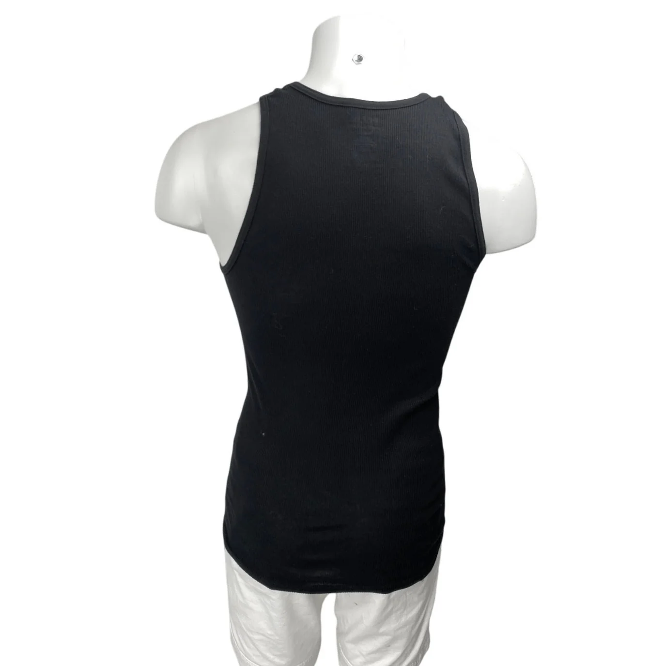 POLO Ralph Lauren Men's Black Rib Knit Classic Sleeveless Muscle Tee Tank Top S - Image 2